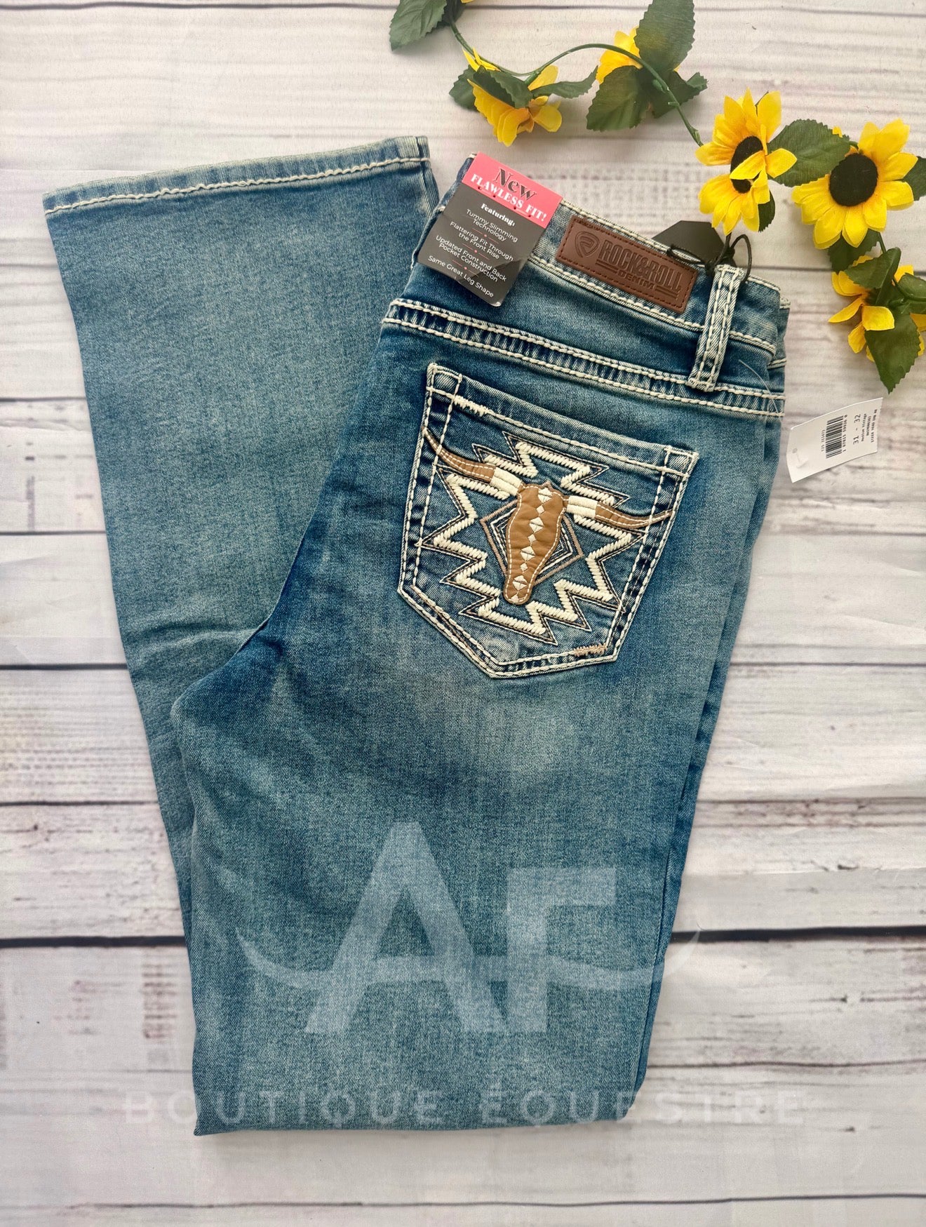 Rock & Roll | Aztec Steer | 31x32