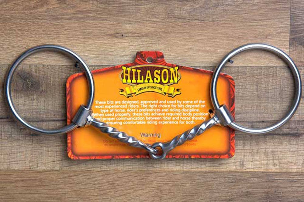 Mord | O Ring Square Twist Mouth Snaffle