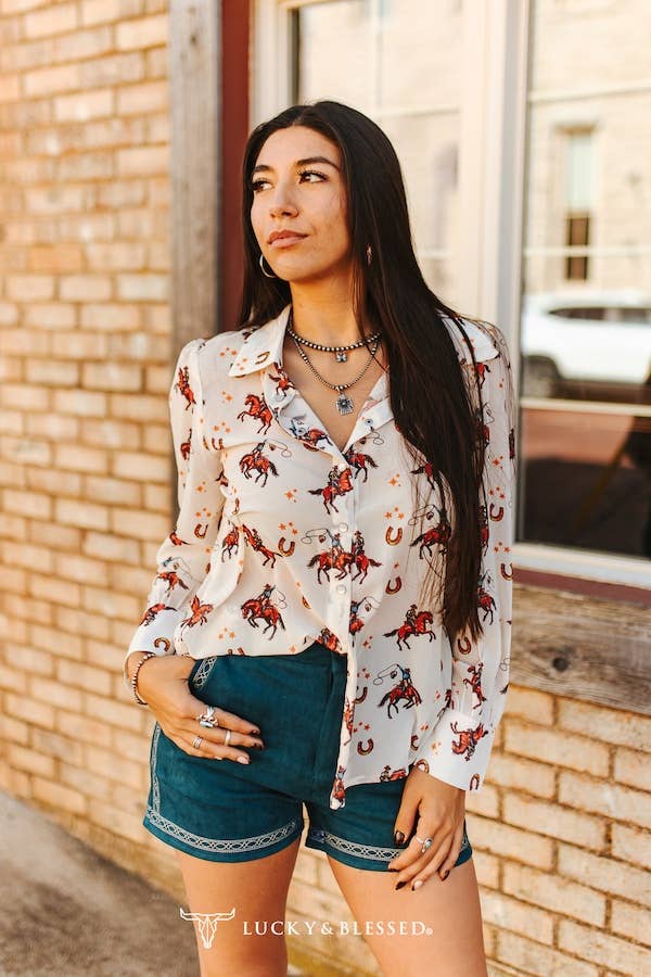 L&B | Chemise | Cream Horse