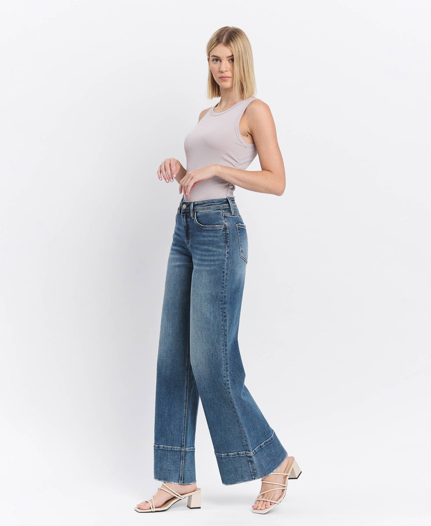 Vervet | Wide Leg High Line