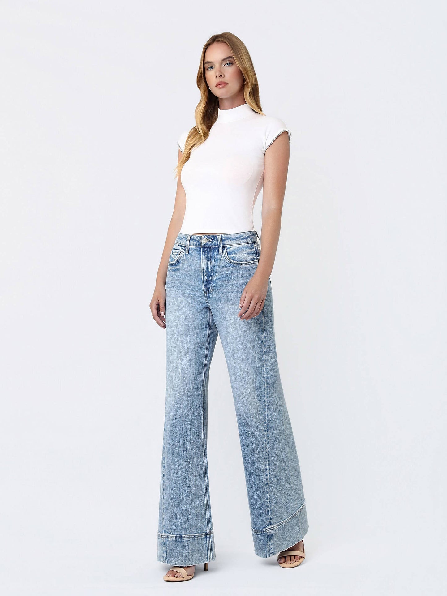 Vervet | High Wide Leg Buckle Olivia