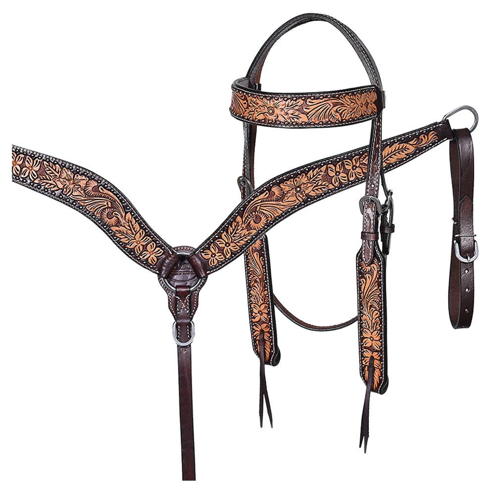 Ensemble | Floral Dark Carved