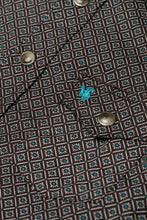 Load the image into the gallery, Rodeo Clothing | Chemise | Blue Médaillon

