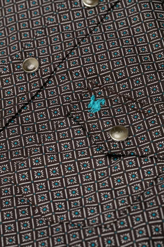 Rodeo Clothing | Chemise | Blue Médaillon