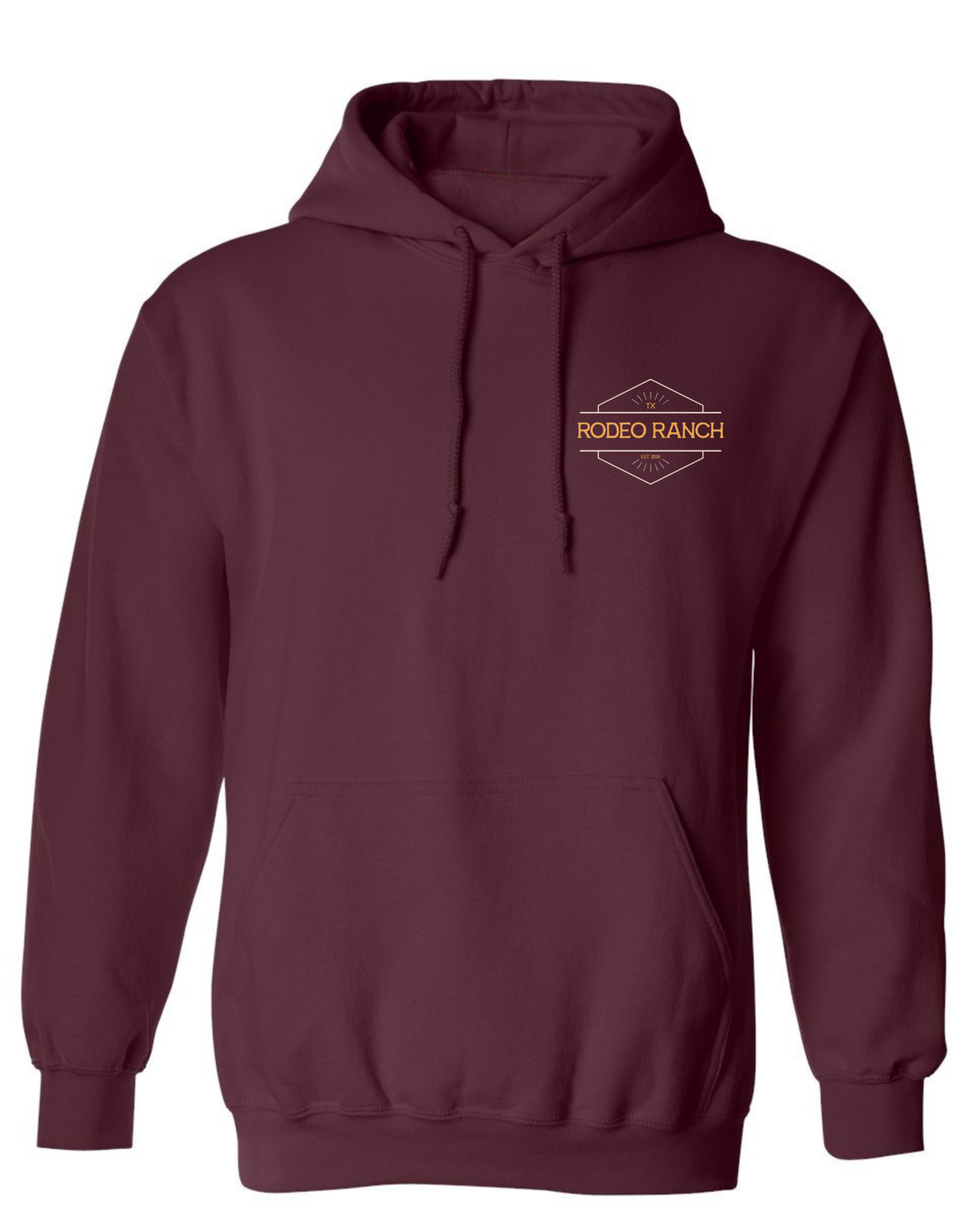 Rodeo Ranch Sundown Hoodie – Maroon