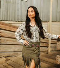 Load the image into the gallery, L&amp;B | Chemise | Western Desert
