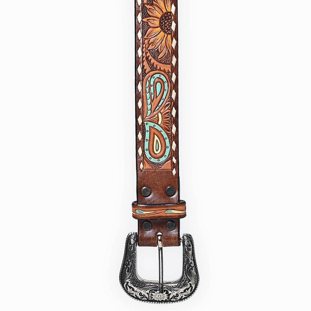 Ceinture | Tournesols Turquoise Paisley