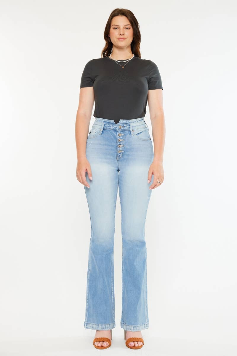 Kancan | Light Button Fly Flare