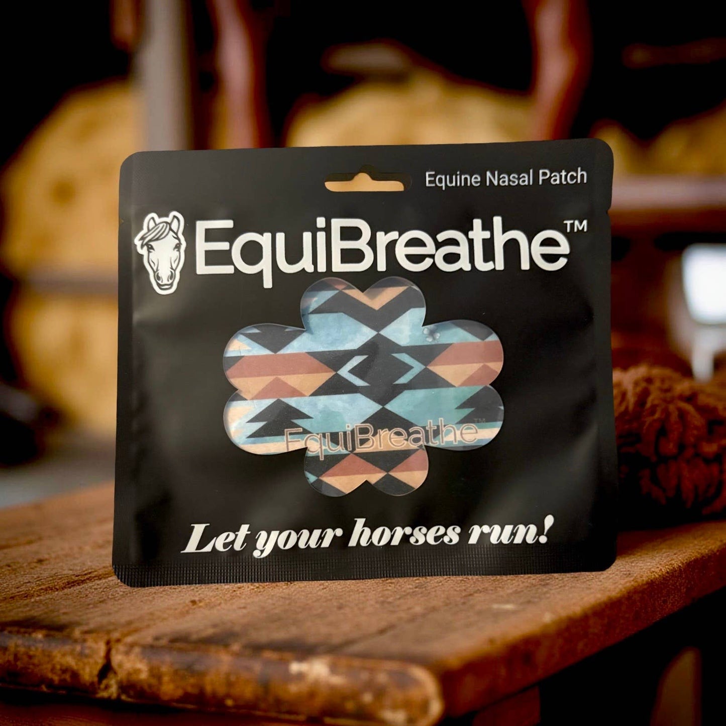 EquiBreathe™ Equine Nasal Patch - Aztec