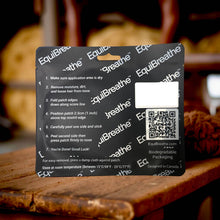 Load the image into the gallery, EquiBreathe™ Equine Nasal Patch - Black
