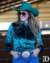 Charger l&#39;image dans la galerie, Ranch Dress’n | Chemise | Emerald Velvet
