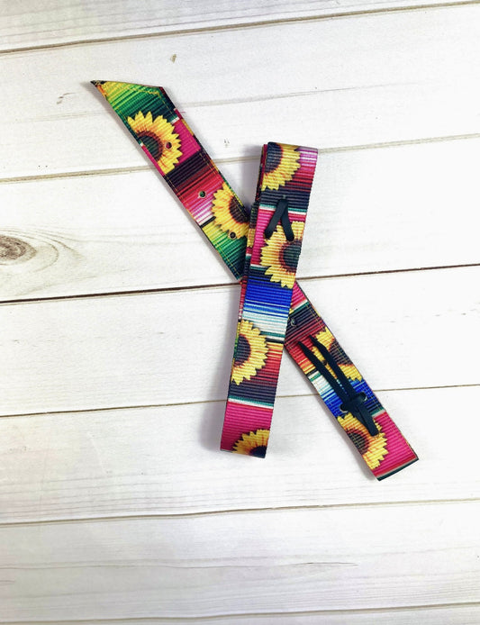 Ensemble de Sanglon & Contre-Sanglon | Tournesol Serape