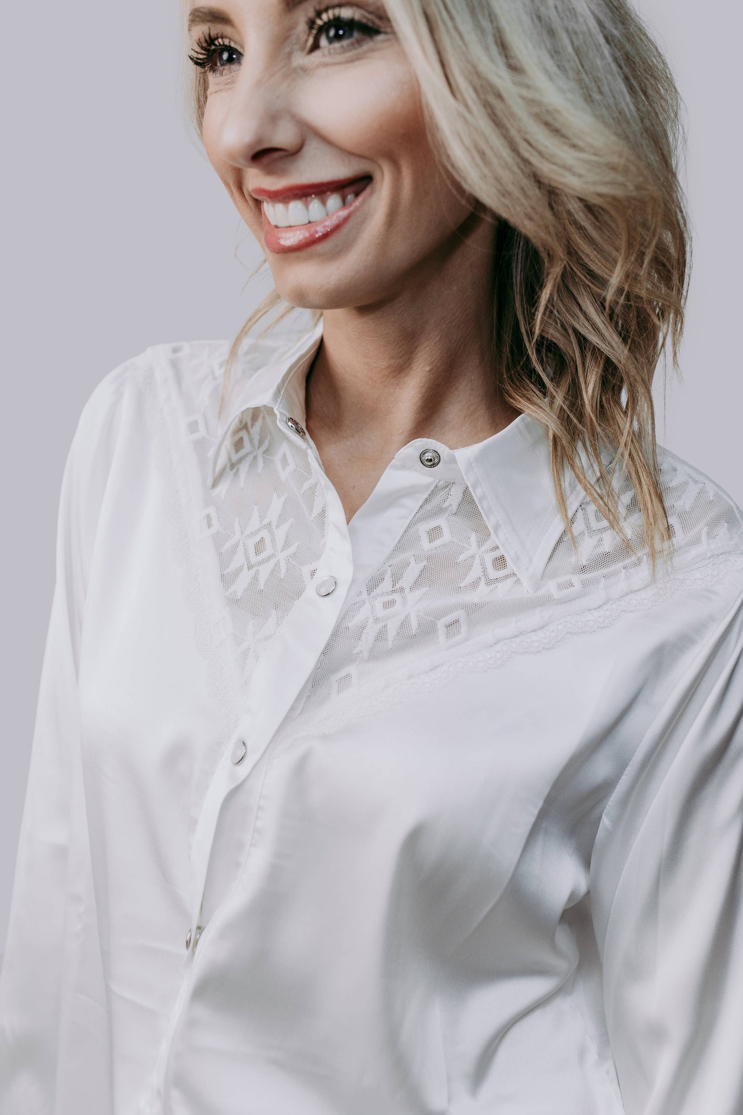 Merigold | Shirt | Aztec Lace