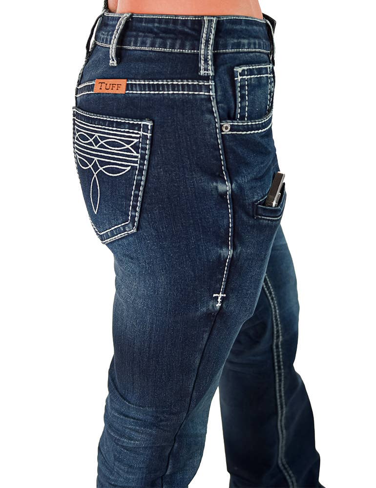 Cowgirl Tuff HIVER | Doublées Boot Stitch Blanc (24L & 25L)