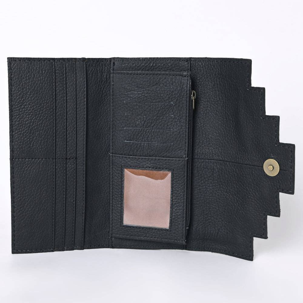 Portefeuille | Fleuri Turquoise