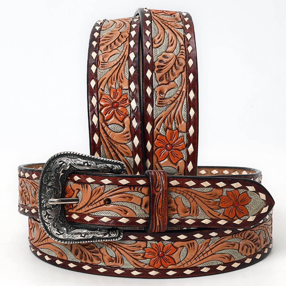 Ceinture | Fleuri Rouge Unisex