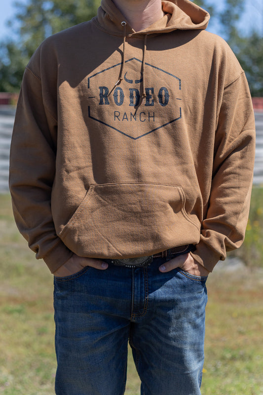 Rodeo Ranch | Coton Ouaté | Classic Logo Golden Pecan