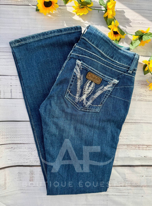 Wrangler | White Stitch Bling | 7/8x34