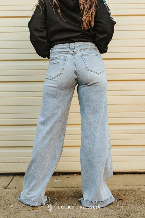 L&B | Vintage Mid Raw Hem Trouser