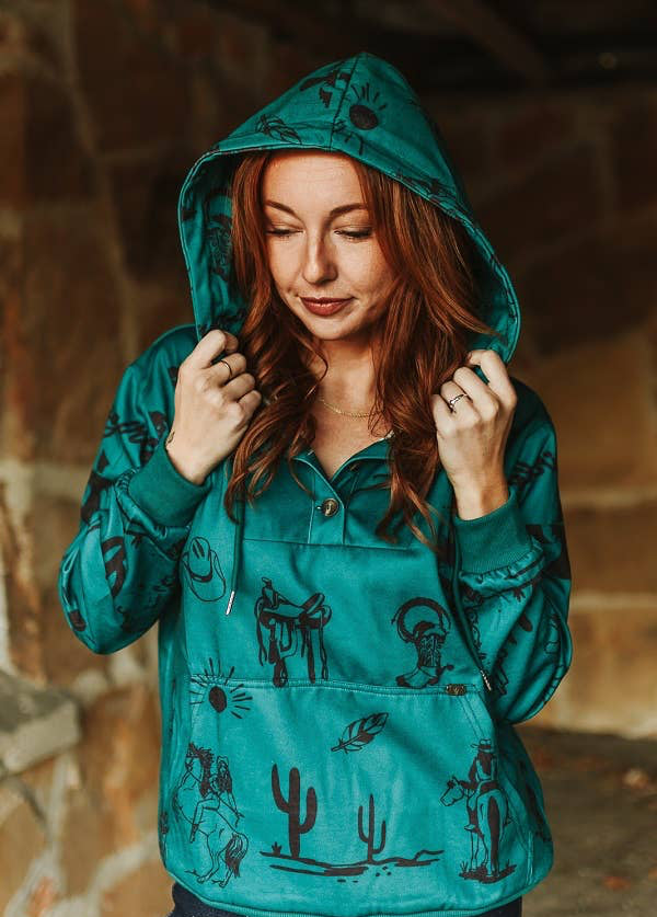 L&B | Coton Ouaté | Jade Western Desert