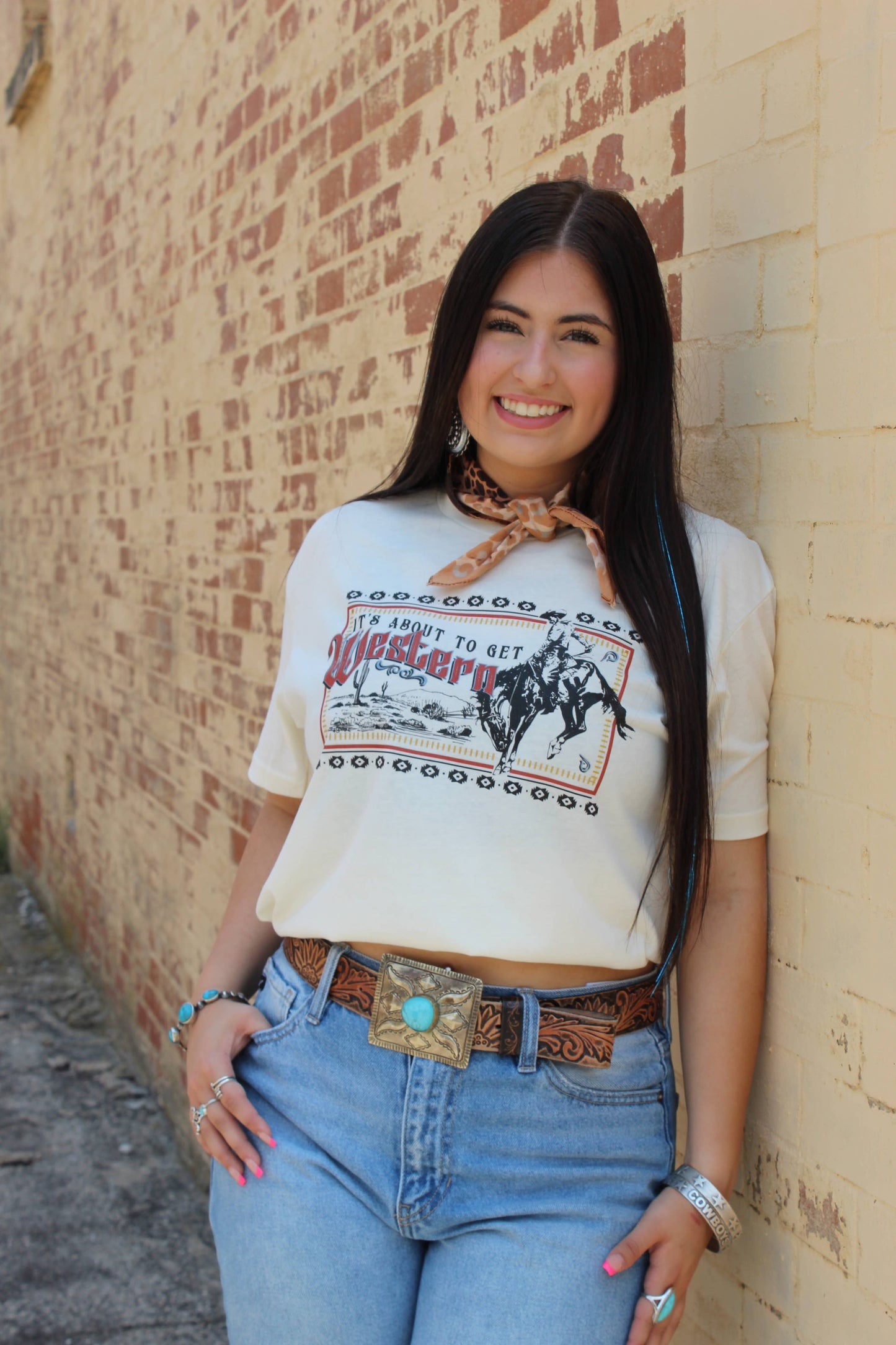 Ranch Swag | T-Shirt | Western Bronc Graphic