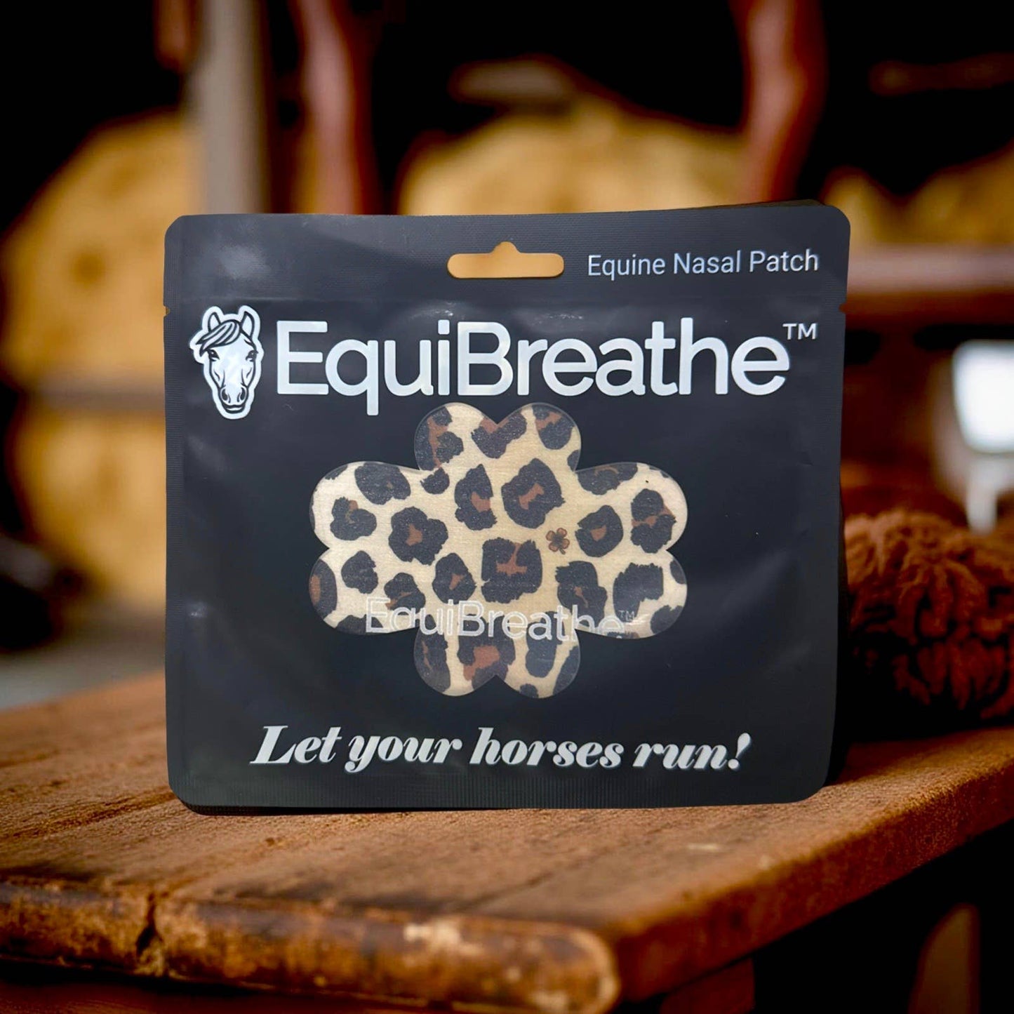 EquiBreathe™ Equine Nasal Patch - Cheetah