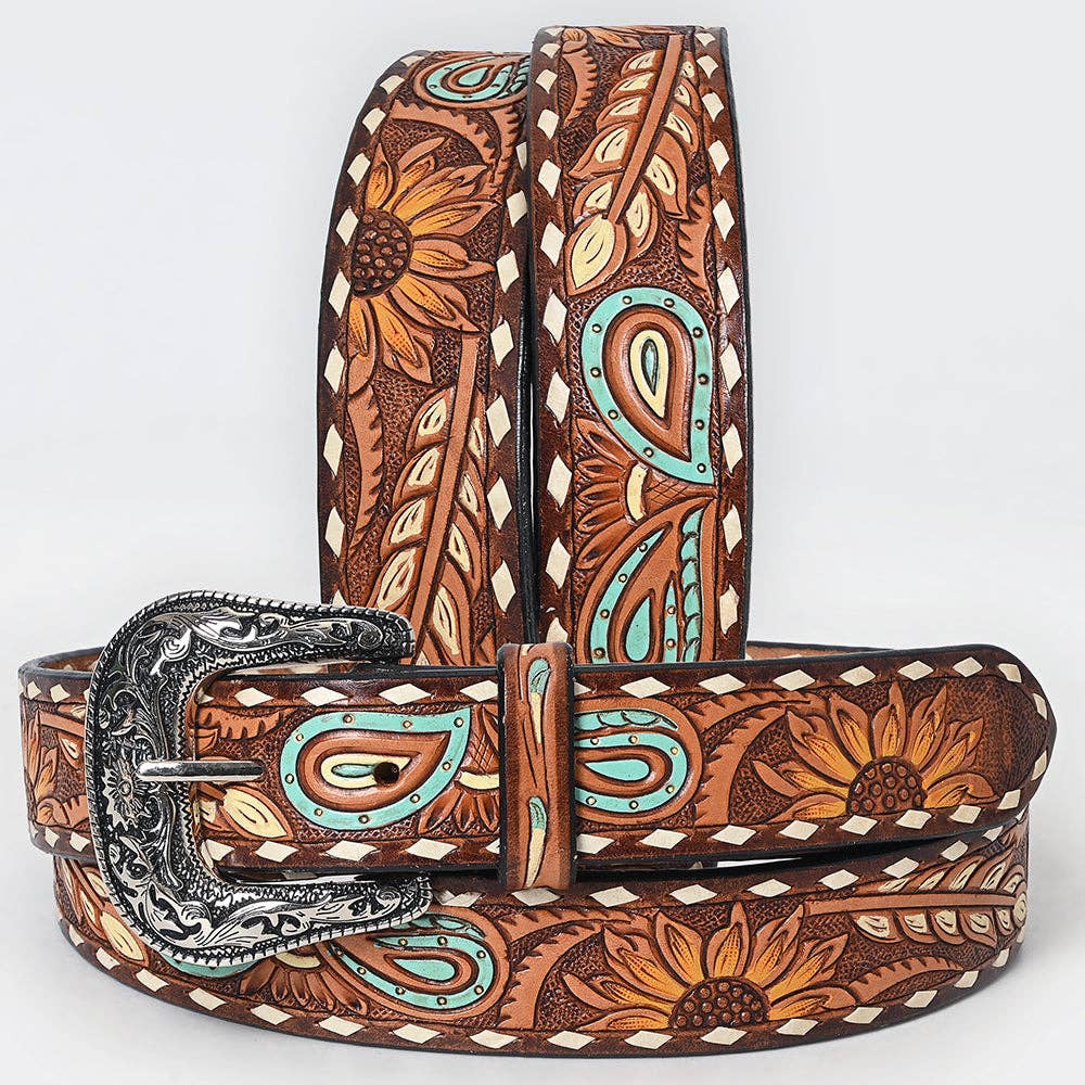 Ceinture | Tournesols Turquoise Paisley