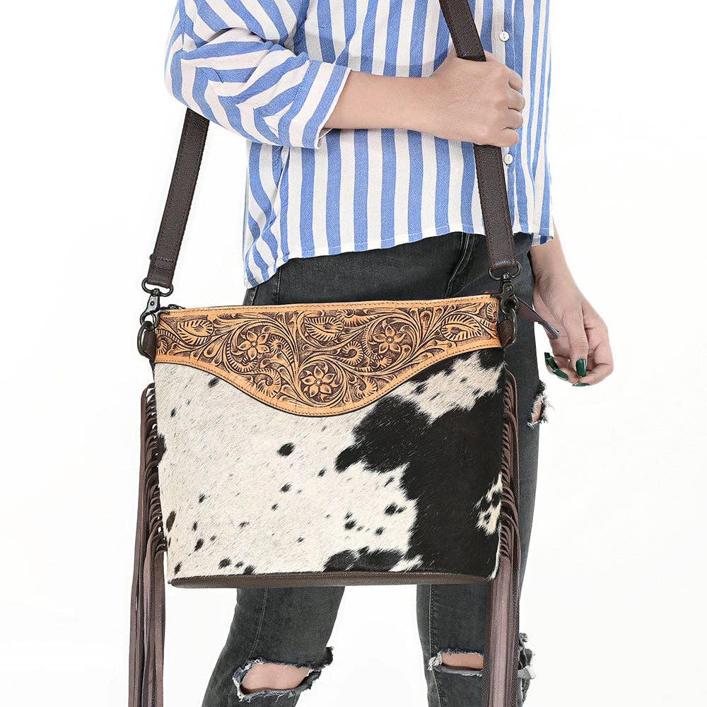 Sac à Bandoulière | Western Cowhide