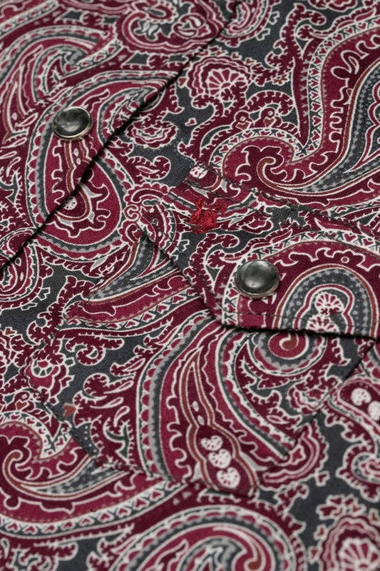 Rodeo Clothing | Chemise | Paisley Rouge