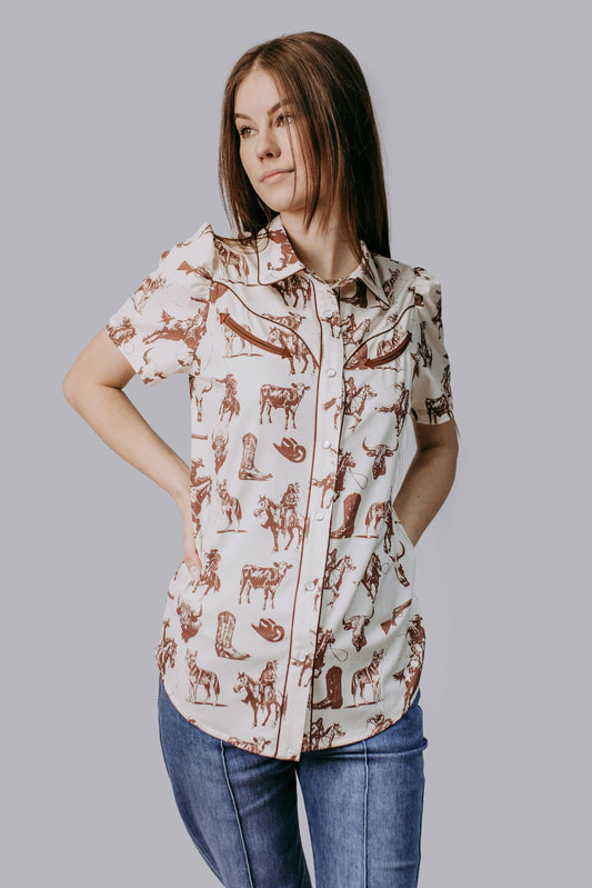 Merigold | Chemise | Cowboys & Indians (S & L)