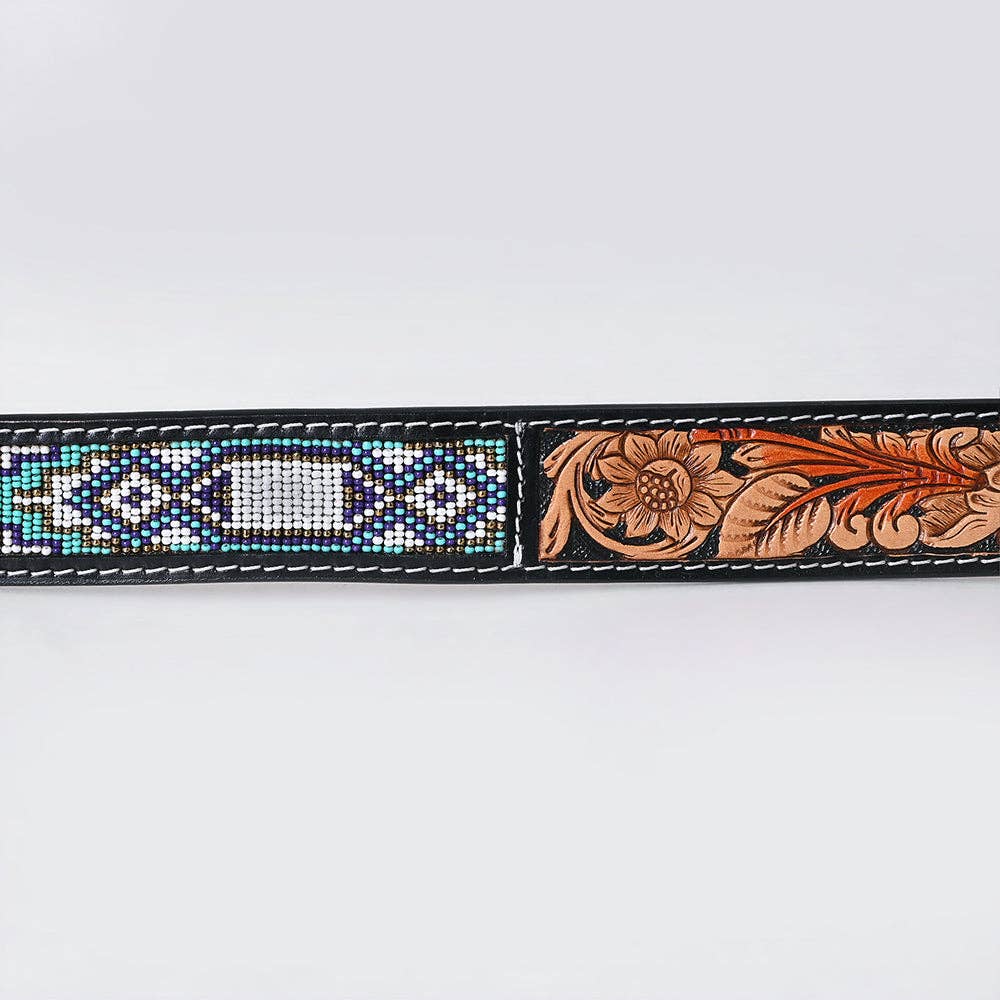 Ceinture | Billes Aztec Turquoise