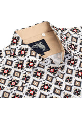 Charger l&#39;image dans la galerie, Rodeo Clothing | Chemise | Pearl Snap Modal Aztec Print
