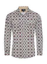 Charger l&#39;image dans la galerie, Rodeo Clothing | Chemise | Pearl Snap Modal Aztec Print
