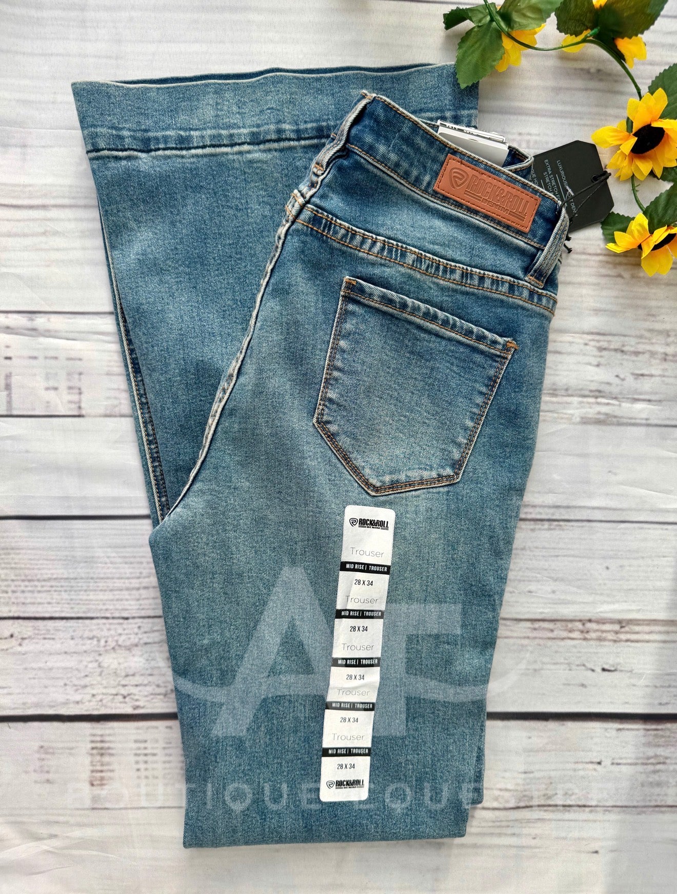 Rock & Roll | Mid Trouser Buttons | 28x34