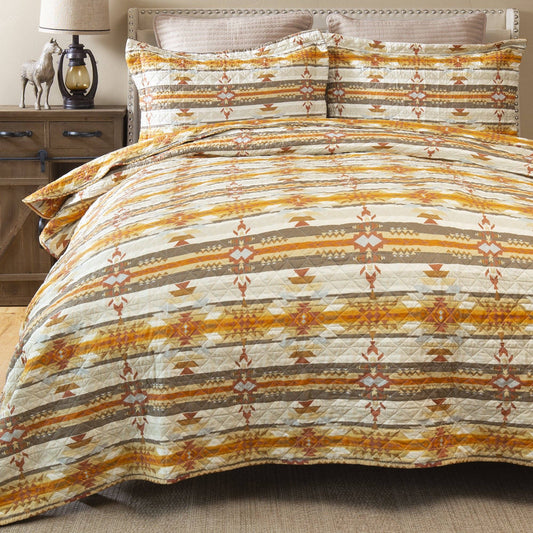 Ensemble de Lit | Wrangler® Amarillo Sunset Quilt Set
