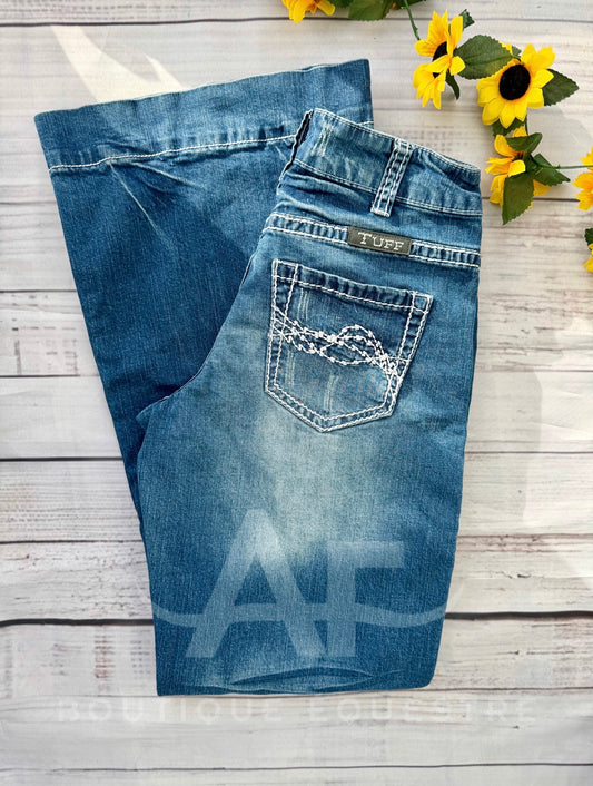 Cowgirl Tuff | Edgy Wide Leg | 25x33