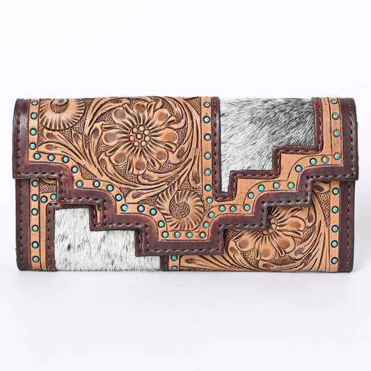 Portefeuille | Fleuri Turquoise