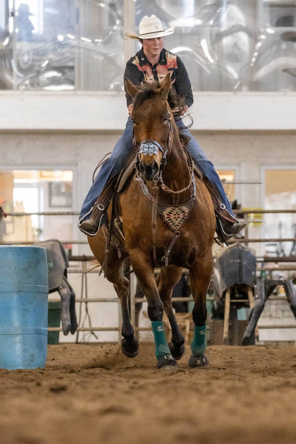 EquiBreathe™ Equine Nasal Patch - Aztec