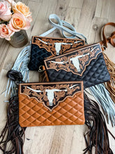 Load the image into the gallery, Sac à bandoulière | Lainey Steer Longhorn
