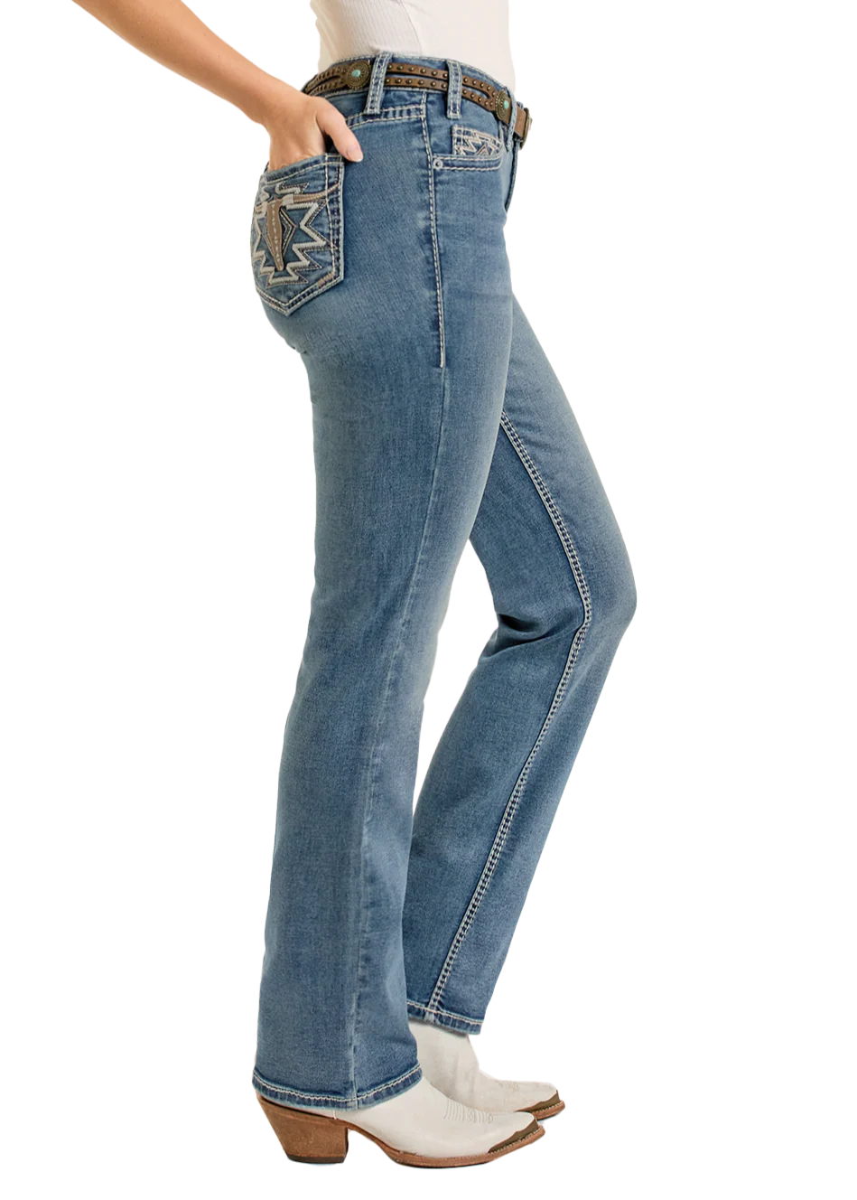 Rock & Roll | Aztec Steer | 31x32