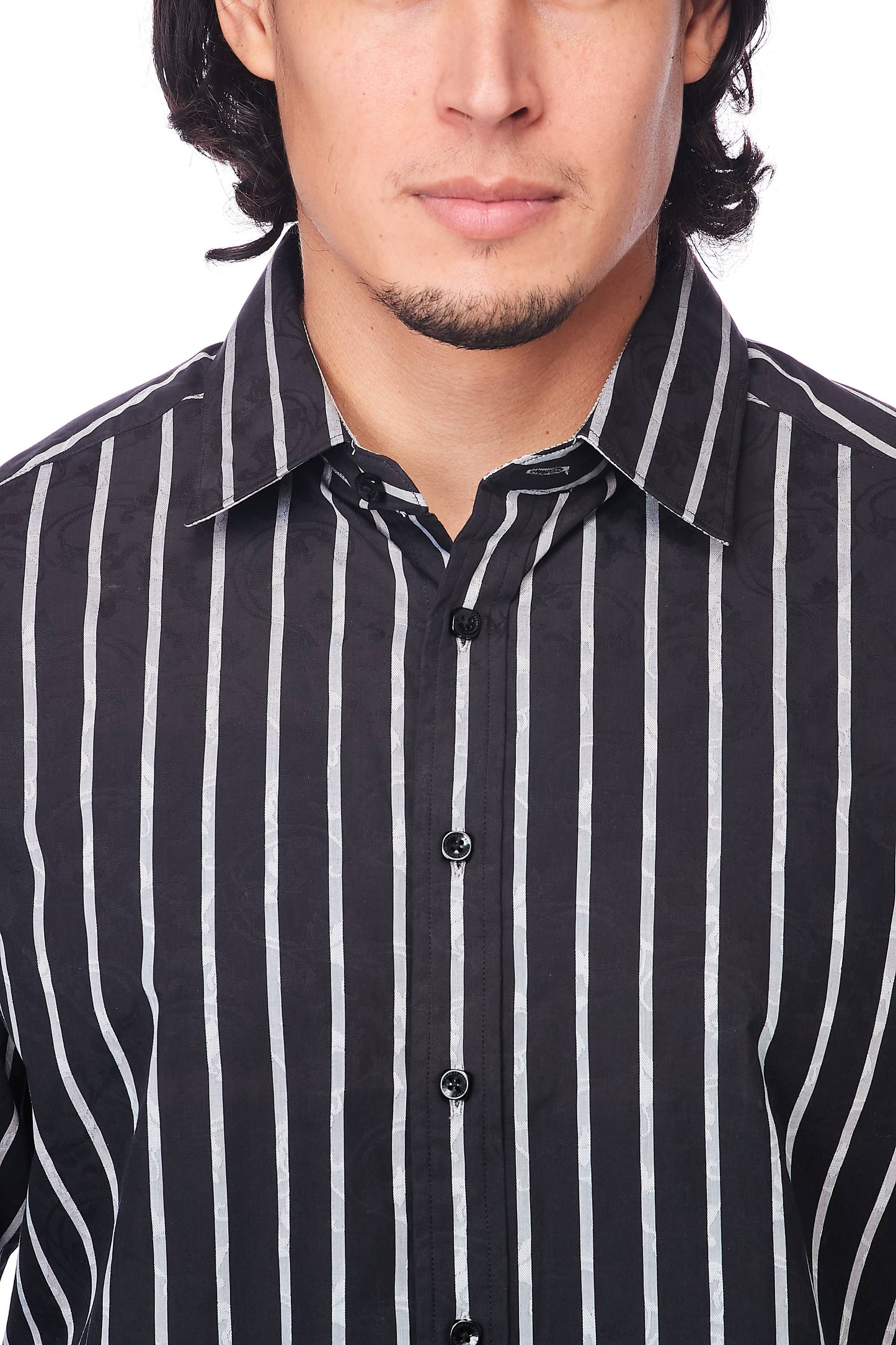 Rodeo Clothing | Chemise | Lignée Noir & Blanc