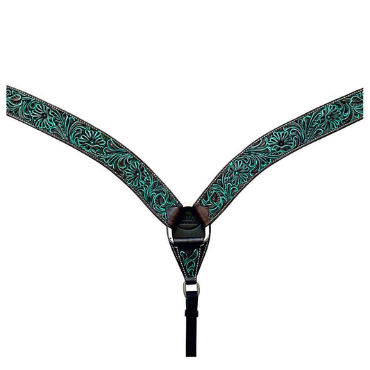 Bricole | Dark Floral Turquoise