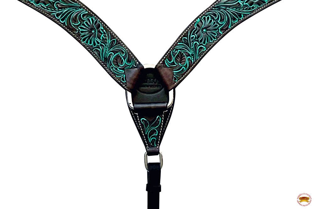 Bricole | Dark Floral Turquoise