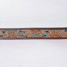 Charger l&#39;image dans la galerie, Ceinture | Tournesols turquoises Unisex
