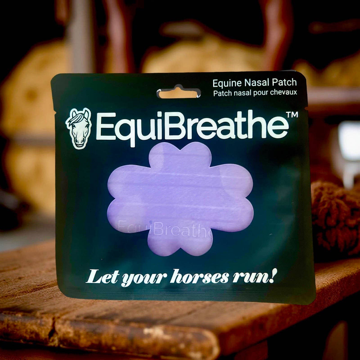EquiBreathe™ Equine Nasal Patch - Purple