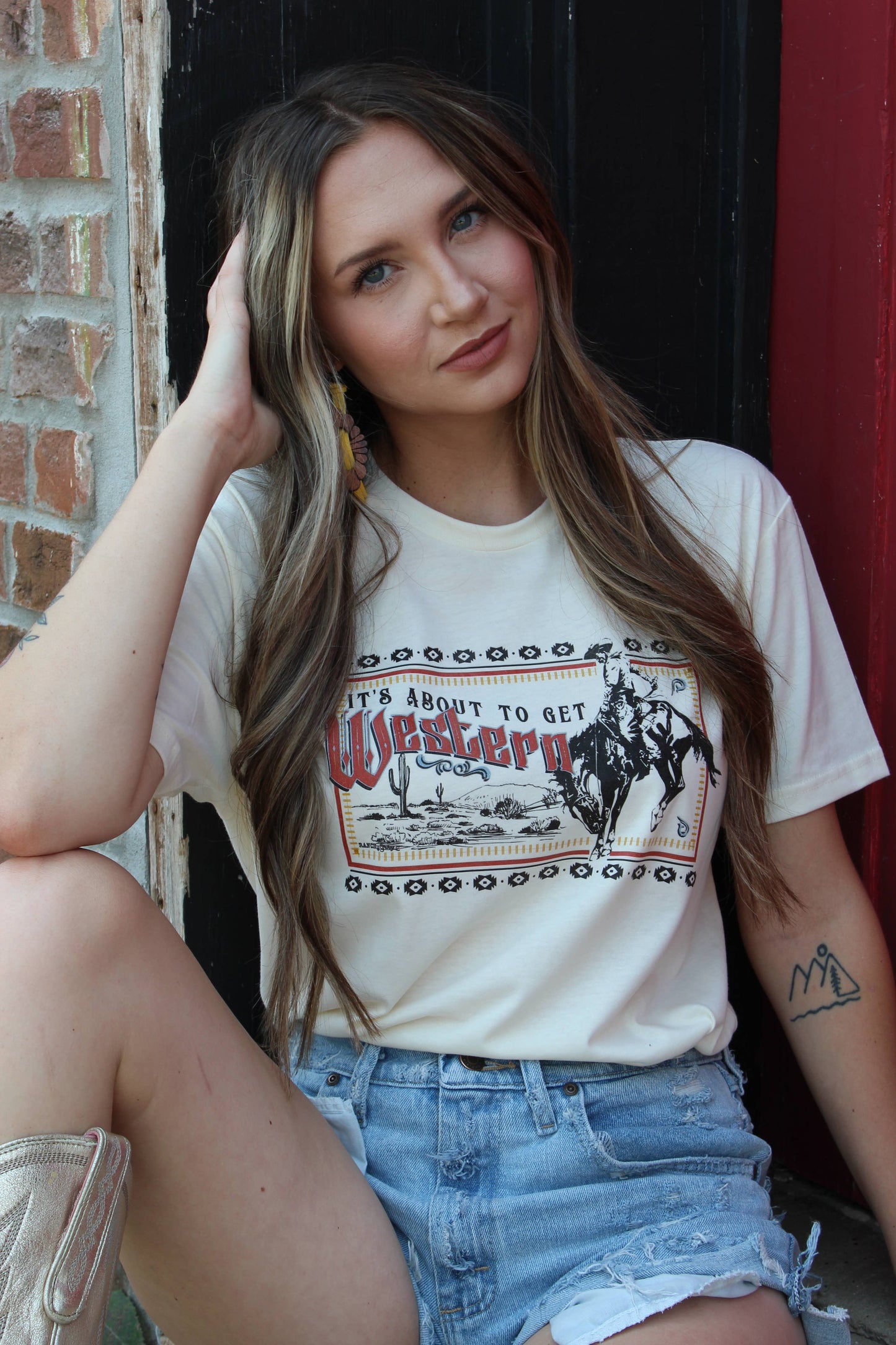 Ranch Swag | T-Shirt | Western Bronc Graphic