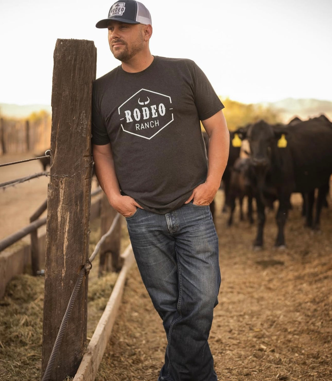 Rodeo Ranch | T-Shirt | Classic Logo Dark Grey