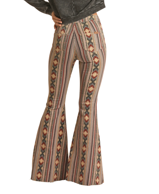 Rock & Roll | Allover Aztec High Bells