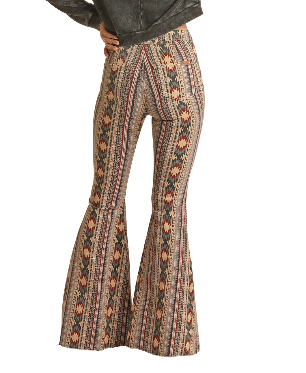Rock & Roll | Allover Aztec High Bells
