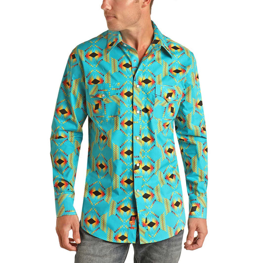 Rock & Roll | Chemise | Aztec Turquoise | Large
